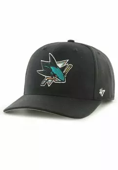 Бейсболка LOW PROFILE ZONE SAN JOSE SHARKS '47, цвет black