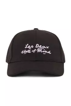 Бейсболка лука Les Deux, черный