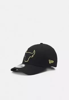 Бейсболка METALLIC POP 9FORTY New Era, цвет chicago bulls black