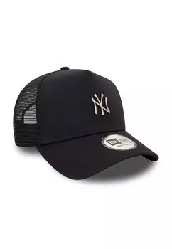 Бейсболка METALLIC TRUCKER ADJUSTABLE CAP NY YANKEES New Era, темно-синий