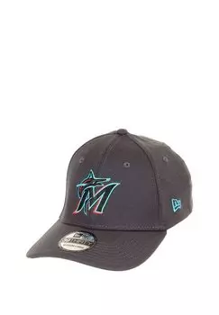 Бейсболка MIAMI MARLINS MLB 39THIRTY STRETCH New Era, цвет grau