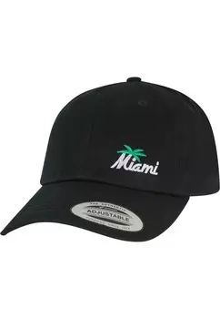 Бейсболка MIAMI PALM TREE DAD Mister Tee, черный