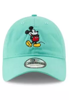 Бейсболка MICKEY MOUSE CHARACATER MINT 9TWENTY UNSTRUCTURED STRAPBACK New Era, цвет turquoise