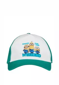 Бейсболка MINIONS, зеленый