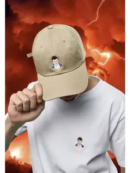 Бейсболка Mister Tee, бежевый