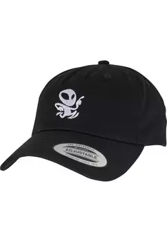 Бейсболка Mister Tee Cap Alien Run, черный