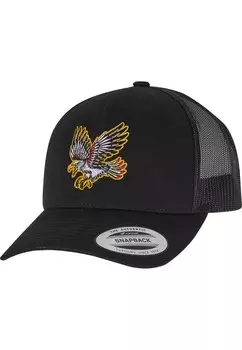 Бейсболка Mister Tee Cap Bravery Eagle, черный