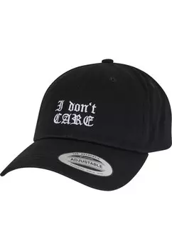 Бейсболка Mister Tee Cap I Don‘t Care, черный