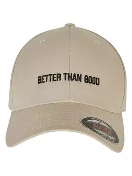 Бейсболка Mister Tee Flexfit, цвет stone/black