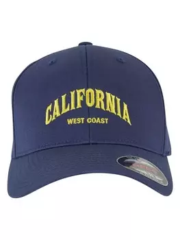 Бейсболка Mister Tee Flexfit, темно-синий