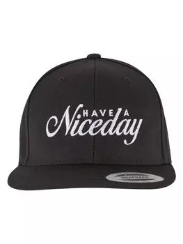 Бейсболка Mister Tee Snapback, черный