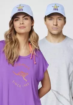 Бейсболка MIT MESH UND STITCHINGS Chiemsee, светло-голубой