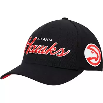 Бейсболка Mitchell & Ness Atlanta Hawks, черный