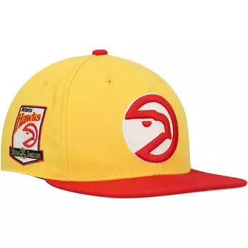Бейсболка Mitchell & Ness Atlanta Hawks, желтый
