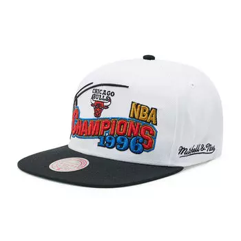 Бейсболка Mitchell & Ness, белый