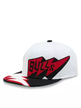 Бейсболка Mitchell & Ness, белый