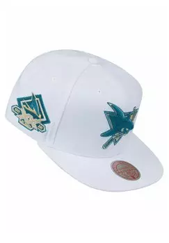Бейсболка Mitchell & Ness, белый