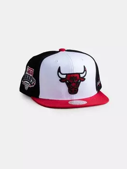 Бейсболка Mitchell & Ness Cap, белый