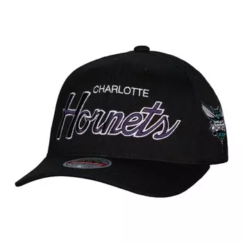 Бейсболка Mitchell & Ness Charlotte Hornets, черный