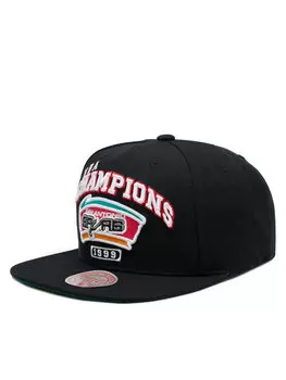 Бейсболка Mitchell & Ness, черный