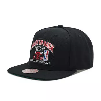 Бейсболка Mitchell & Ness HHSS3131, черный