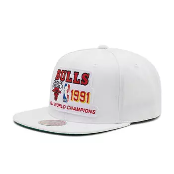Бейсболка Mitchell & Ness HHSS3132, белый