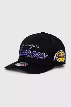 Бейсболка Mitchell & Ness из смесовой шерсти Mitchell&Ness, фиолетовый