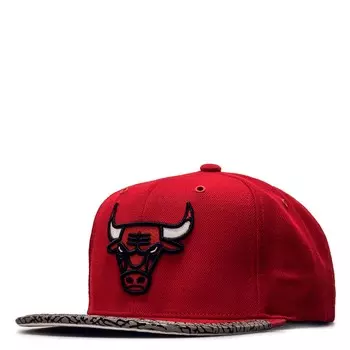 Бейсболка Mitchell & Ness, красный