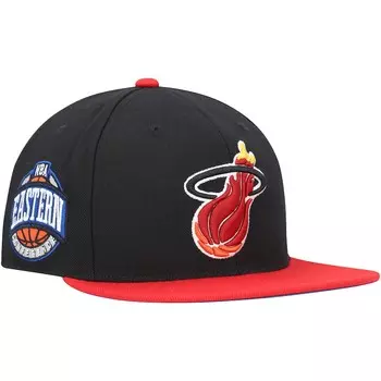 Бейсболка Mitchell & Ness Miami Heat, черный