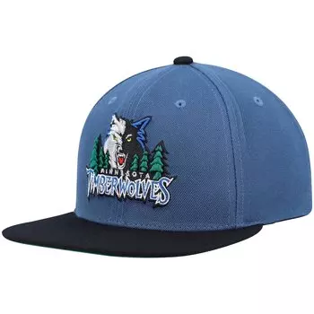 Бейсболка Mitchell & Ness Minnesota Timberwolves, синий