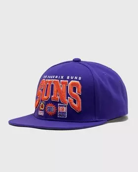 Бейсболка Mitchell & Ness Nba Champ Stack Snapback Hwc Phoenix Suns, фиолетовый