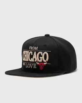 Бейсболка Mitchell & Ness Nba With Love Snapback Bulls, черный