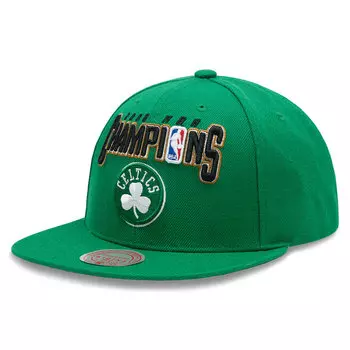 Бейсболка Mitchell & Ness NBAChamps, зеленый