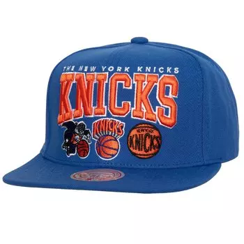 Бейсболка Mitchell & Ness New York Knicks, синий
