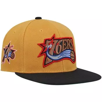 Бейсболка Mitchell & Ness Philadelphia 76Ers, золотой