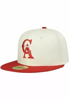Бейсболка MLB CALIFORNIA ANGELS 35TH New Era, цвет white