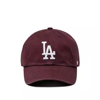 Бейсболка Mlb Los Angeles Dodgers *Clean Up* Cap 47, бордовый