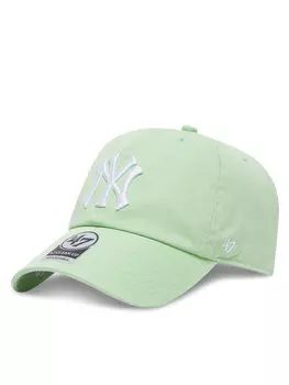 Бейсболка MLB New York Yankees '47 CLEAN UP B-RGW17GWS 47 Brand, зеленый