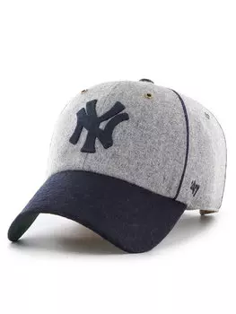Бейсболка MLB New York Yankees B-BRKCU17WIS 47 Brand, серый