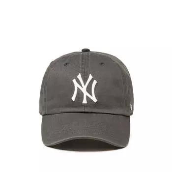 Бейсболка Mlb New York Yankees *Clean Up* Cap 47, цвет charcoal