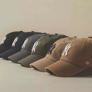Бейсболка Mlb New York Yankees *Clean Up* Cap 47, черный
