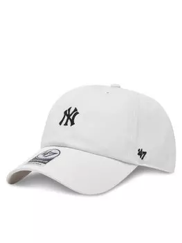 Бейсболка MLB New York YankeesFoundation ’47 CLEAN UP B-FNDTN17GWS 47 Brand, белый