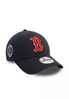 Бейсболка MLB SIDE PATCH ADJUSTABLE CAP BOSTON RED SOX DUNKELBLAU New Era, темно-синий