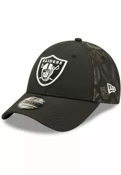 Бейсболка MONOGRAM LAS VEGAS RAIDERS New Era, цвет black