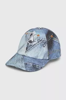 Бейсболка Moschino Jeans, синий