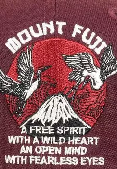 Бейсболка MOUNT FUJI MOUNTAIN JAPAN COLLECTION FIFTY BASE New Era, темно-красный