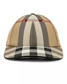Бейсболка мужская Check Cap Burberry, цвет Archive Beige
