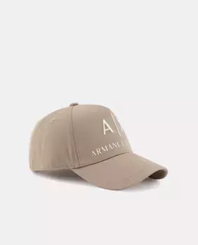 Бейсболка мужская с логотипом Armani Exchange, цвет Topo
