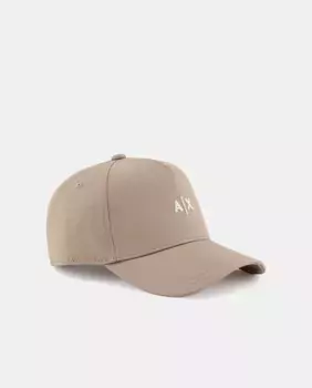 Бейсболка мужская с логотипом Armani Exchange, цвет Topo