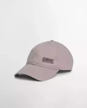 Бейсболка мужская с логотипом Barbour International, серый